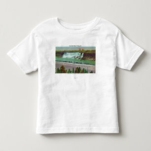 Uitzicht van Amerikaanse Herfsten en kust Kinder Shirts