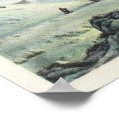 Uitzicht van Amerikaanse Herfsten in de winter # 2 Poster (Hoek)