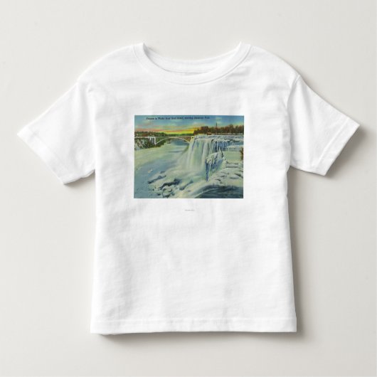Uitzicht van Amerikaanse Herfsten op geiteneiland  Kinder Shirts (Voorkant)