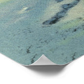 Uitzicht van Amerikaanse Herfsten op geiteneiland  Poster (Hoek)