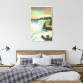 Uitzicht van Amerikaanse Herfsten van Goat Island Canvas Afdruk (Insitu (Slaapkamer))