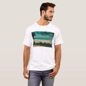 Uitzicht van Amerikaanse oorlogsschepen in OceanSa T-shirt (Voorkant volledig)