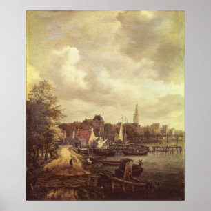 Uitzicht van Amsterdam Poster