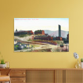 Uitzicht van Anaconda en Neversweat Mines Canvas Afdruk (Insitu (Woonkamer))