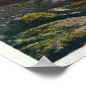 Uitzicht van andere Adirondack Mts boven de wolken Poster (Hoek)