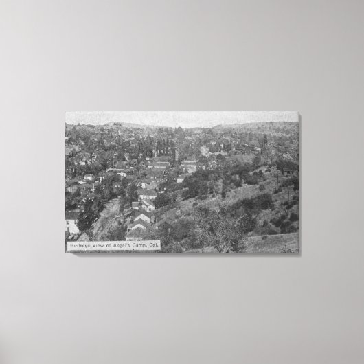 Uitzicht van Angels CampAngels Camp, CA Canvas Afdruk (Voorkant)