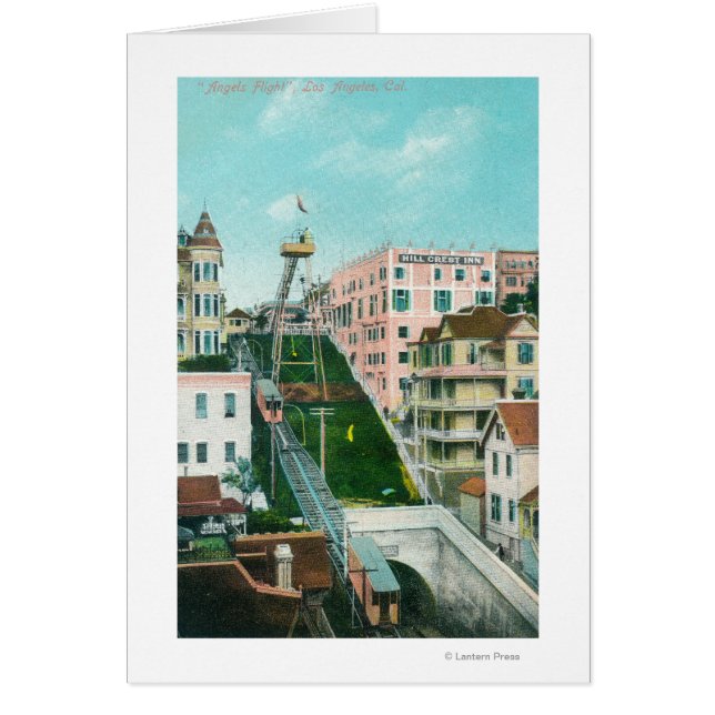 Uitzicht van Angels Flight Trolley (Voorkant)