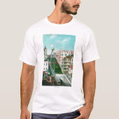 Uitzicht van Angels Flight Trolley T-shirt (Voorkant)