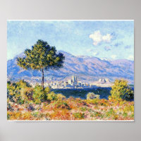 Uitzicht van antiben van het Plateau Notre-Dame