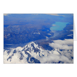 Uitzicht van Aoraki/Mount Cook in Nieuw-Zeeland