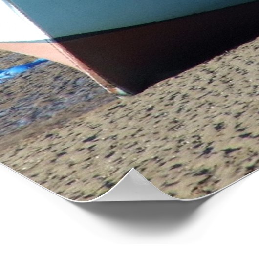 Uitzicht van Appledore uit Instow Poster (Hoek)