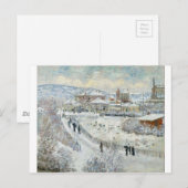 Uitzicht van Argentinië in de sneeuw door Claude M Briefkaart (Voorkant / Achterkant)