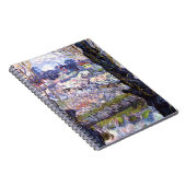 Uitzicht van Arles, bloeiende boomgaarden (1889) V Notitieboek (Rechterzijde)