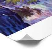 Uitzicht van Arles door Vincent van Gogh Poster (Hoek)