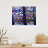 Uitzicht van Arles door Vincent van Gogh Poster (Keuken)