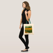 Uitzicht van Arles met Irises door Vincent van Gog Tote Bag (Voorkant (model))
