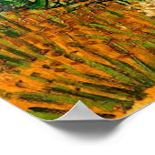 Uitzicht van Arles met Irises op de voorgrond Poster (Hoek)