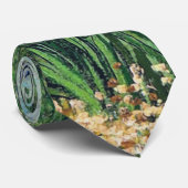 Uitzicht van Arles met Irises Van Gogh Fine Art Stropdas (Opgerold)