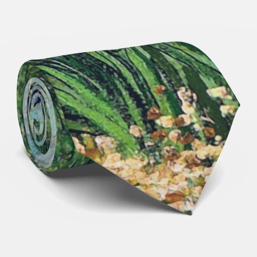 Uitzicht van Arles met Irises Van Gogh Fine Art Stropdas (Opgerold)