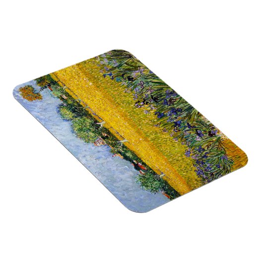 Uitzicht van Arles met verf van Irises Vincent van Magneet (Rechterzijde)