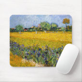 Uitzicht van Arles met verf van Irises Vincent van Muismat (Met muis)