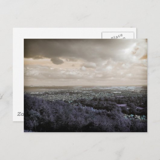 Uitzicht van Arthur's Seat Briefkaart (Voorkant / Achterkant)