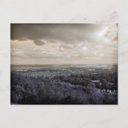 Uitzicht van Arthur's Seat Briefkaart (Voorkant)