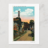 Uitzicht van Ash Lane Briefkaart (Voorkant)