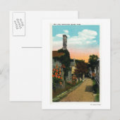 Uitzicht van Ash Lane Briefkaart (Voorkant / Achterkant)