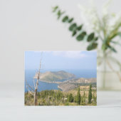 Uitzicht van Assos (Kefalonia) Briefkaart (Staand voorkant)