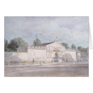 Uitzicht van Astley's amfitheater, 1777