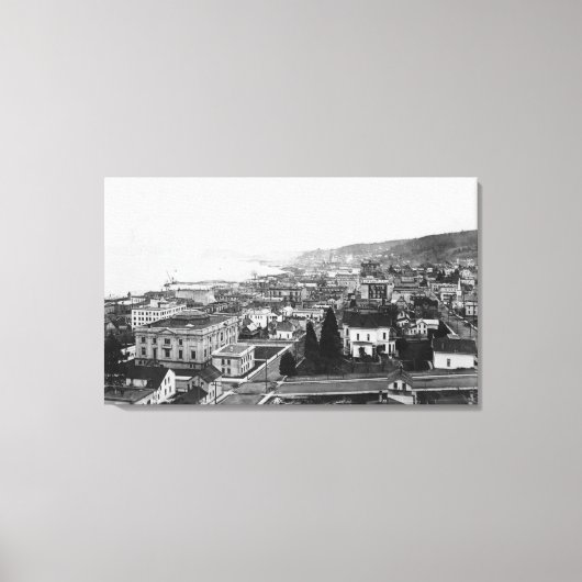 Uitzicht van astoria, of foto canvas afdruk (Voorkant)