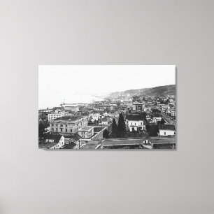 Uitzicht van astoria, of foto canvas afdruk