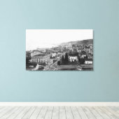 Uitzicht van astoria, of foto canvas afdruk (Insitu (Houten vloer))