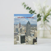 Uitzicht van Atlanta, Georgië Briefkaart (Staand voorkant)