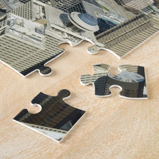 Uitzicht van Atlanta, Georgië Legpuzzel (Zijkant)