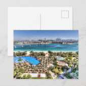 Uitzicht van Atlantis Palm Hotel Briefkaart (Voorkant / Achterkant)