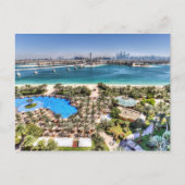 Uitzicht van Atlantis Palm Hotel Briefkaart (Voorkant)