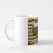 Uitzicht van Auburn, Californië (1887) Koffiemok (Links)