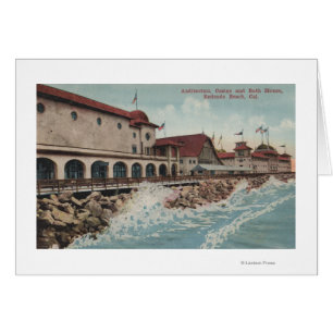 Uitzicht van Auditorium, Casino en Bath House