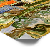 Uitzicht van Auvers (F799) Van Gogh Fine Art Poster (Hoek)