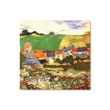 Uitzicht van Auvers Vincent van Gogh.