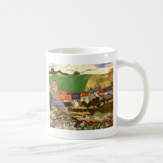 Uitzicht van Auvers Vincent van Gogh Koffiemok (Rechts)