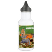 Uitzicht van Auvers, Vincent van Gogh. persoonlijk Waterfles (Links)