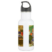 Uitzicht van Auvers, Vincent van Gogh. persoonlijk Waterfles (Achterkant)