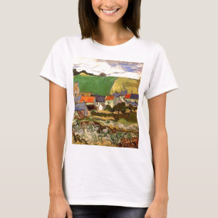 Uitzicht van Auvers Vincent van Gogh T-shirt