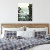 Uitzicht van Bakers Island, Whales Gulch Canvas Afdruk (Insitu (Slaapkamer))