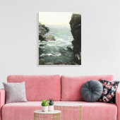 Uitzicht van Bakers Island, Whales Gulch Canvas Afdruk (Insitu (Woonkamer))