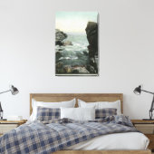Uitzicht van Bakers Island, Whales Gulch Canvas Afdruk (Insitu (Slaapkamer))
