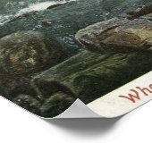 Uitzicht van Bakers Island, Whales Gulch Poster (Hoek)